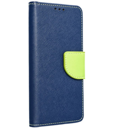 Mėlynas / žalias atverčiamas dėklas Samsung Galaxy A57 5G telefonui "Fancy Book"