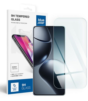 Apsauginis grūdintas stikliukas Xiaomi 14T telefonui "Blue Star"