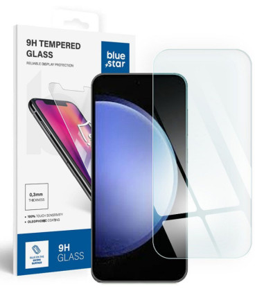 Apsauginis grūdintas stikliukas Samsung Galaxy S25 Plus / S25 Edge telefonui "Blue Star"