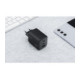 Juodas 1xUSB-A + 2xUSB-C GaN QC4.0 PD 4A 65W pakrovėjas "Blue Star VT-43"