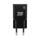 Juodas 1xUSB-C GaN QC4.0 PD 3A 20W pakrovėjas "Blue Star Slim TFK-SC-20WPD"