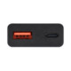 Juodas 1xUSB-A + 1xUSB-C GaN QC4.0 PD 3A 25W pakrovėjas "Blue Star Slim TFK-SC-25WAC"