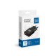 Juodas 1xUSB-A + 1xUSB-C GaN QC4.0 PD 3A 25W pakrovėjas "Blue Star Slim TFK-SC-25WAC"
