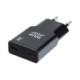 Juodas 2xUSB-C GaN QC4.0 PD 3A 30W pakrovėjas "Blue Star Slim TFK-SC-30WCC"
