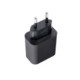 Juodas 1xUSB-C QC3.0 PD 20W 3A pakrovėjas + kabelis USB C į USB C "Blue Star TFB-TC-20WPD"