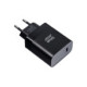 Juodas 1xUSB-C QC4.0 PD 3A 45W pakrovėjas + kabelis USB C į USB C "Blue Star TFB-TC-45WPD"