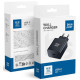 Juodas 1xUSB-C QC3.0 PD 3A 20W pakrovėjas "Blue Star TFB-TC-20WPD"