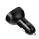Juodas 1xUSB-A + 1xUSB-C 3A 63W PD QC3.0 AFC PPS SFC2.0 automobilinis pakrovėjas "Blue Star"