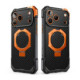 Juodas (Aramid) / oranžinis dėklas Apple iPhone 17 Pro Max / 18 Pro Max telefonui "Supcase UB Grip MAG Magsafe"