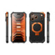 Juodas (Aramid) / oranžinis dėklas Apple iPhone 17 Pro Max / 18 Pro Max telefonui "Supcase UB Grip MAG Magsafe"