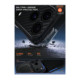 Juodas (Aramid) dėklas Apple iPhone 17 Pro Max / 18 Pro Max telefonui "Supcase Aero MAG Magsafe"