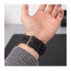 Juoda apyrankė Garmin Fenix 5 / 6 / 6 Pro / 7 / 8 / 8 Pro / E / 9 / 9 Pro (47 mm) "Tech-Protect Nylon Classic"