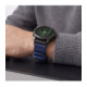 Mėlyna apyrankė Garmin Fenix 5X / 5X Plus / 6X / 6X Pro / 7X / 8 / 8 Pro / 9 / 9 Pro (51 mm) "Tech-Protect Nylon Classic"