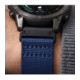 Mėlyna apyrankė Garmin Fenix 5X / 5X Plus / 6X / 6X Pro / 7X / 8 / 8 Pro / 9 / 9 Pro (51 mm) "Tech-Protect Nylon Classic"