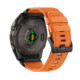 Oranžinė apyrankė Garmin Fenix 5X / 5X Plus / 6X / 6X Pro / 7X / 8 / 8 Pro / 9 / 9 Pro (51 mm) "Tech-Protect Nylon Classic"