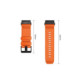 Oranžinė apyrankė Garmin Fenix 5X / 5X Plus / 6X / 6X Pro / 7X / 8 / 8 Pro / 9 / 9 Pro (51 mm) "Tech-Protect Nylon Classic"