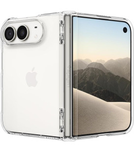 Skaidrus dėklas Apple iPhone DUO telefonui "Spigen Ultra Hybrid Pro"