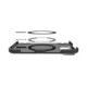 Matinis juodas dėklas Apple iPhone DUO telefonui "Spigen Ultra Hybrid Pro Magsafe"