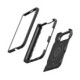 Juodas dėklas Apple iPhone DUO telefonui "Spigen Slim Armor Pro S Magsafe"