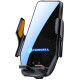 Juodas belaidis automobilinis telefono laikiklis su 15W krovimu "Forcell F-Grip HS6"