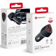 Juodas 2xUSB-A QC3.0 3A 36W automobilinis pakrovėjas "Forcell F-Energy Carbon CC50-2A"
