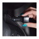 Juodas 2xUSB-A QC3.0 3A 36W automobilinis pakrovėjas "Forcell F-Energy Carbon CC50-2A"