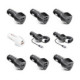 Juodas 1xUSB-A QC3.0 3A 18W automobilinis pakrovėjas "Forcell F-Energy Carbon CC50-1A"