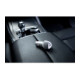 Baltas 1xUSB-A + 1xUSB-C QC3.0 PD 3A 38W automobilinis pakrovėjas "Forcell F-Energy Carbon CC50-1A1C"