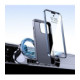 Juodas automobilinis magnetinis telefono laikiklis "Blue Star Easy View MagSafe"
