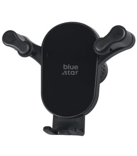 Juodas automobilinis telefono laikiklis "Blue Star Black Mirror Gravity"