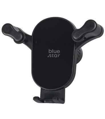 Juodas automobilinis telefono laikiklis "Blue Star Black Mirror Gravity"