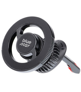 Juodas automobilinis magnetinis telefono laikiklis "Blue Star Smart Lock X1 Magsafe X1"