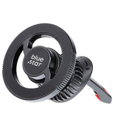 Juodas automobilinis magnetinis telefono laikiklis "Blue Star Smart Lock X1 Magsafe X1"