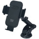 Juodas automobilinis telefono laikiklis "Blue Star Slide Mount Classic"