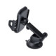 Juodas automobilinis telefono laikiklis "Forcell F-Grip Carbon Bracket"