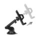 Juodas automobilinis telefono laikiklis "Forcell F-Grip Carbon Bracket"