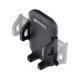 Juodas automobilinis telefono laikiklis "Forcell F-Grip Carbon Bracket"