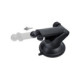 Juodas automobilinis telefono laikiklis "Forcell F-Grip Carbon Bracket"