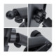 Juodas automobilinis telefono laikiklis "Forcell F-Grip Carbon Bracket"