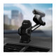 Juodas automobilinis telefono laikiklis "Forcell F-Grip Carbon Bracket"
