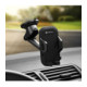 Juodas automobilinis telefono laikiklis "Forcell F-Grip Carbon Bracket"