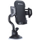 Juodas automobilinis telefono laikiklis "Forcell F-Grip Carbon Bracket Arm 17cm"