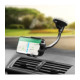 Automobilinis telefono laikiklis Forcell F-Grip Carbon Bracket arm 17cm priekinis stiklas juodas