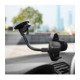 Juodas automobilinis telefono laikiklis "Forcell F-Grip Oval 17 cm"