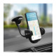 Juodas automobilinis telefono laikiklis "Forcell F-Grip Oval 17 cm"