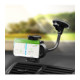 Juodas automobilinis telefono laikiklis "Forcell F-Grip Oval 17 cm"