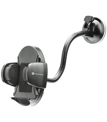 Juodas automobilinis telefono laikiklis "Forcell F-Grip Oval 27 cm"