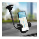 Juodas automobilinis telefono laikiklis "Forcell F-Grip Oval 27 cm"
