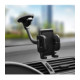 Juodas automobilinis telefono laikiklis "Forcell F-Grip Regular 17 cm"