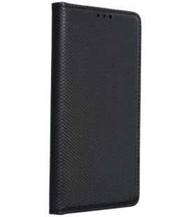 Juodas atverčiamas dėklas Samsung Galaxy A56 5G telefonui "Smart Case Book"